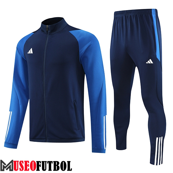 Chandal Equipos De Futbol - Chaqueta Adidas Azul 2023/2024 -02