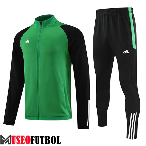 Chandal Equipos De Futbol - Chaqueta Adidas Verde 2023/2024 -02