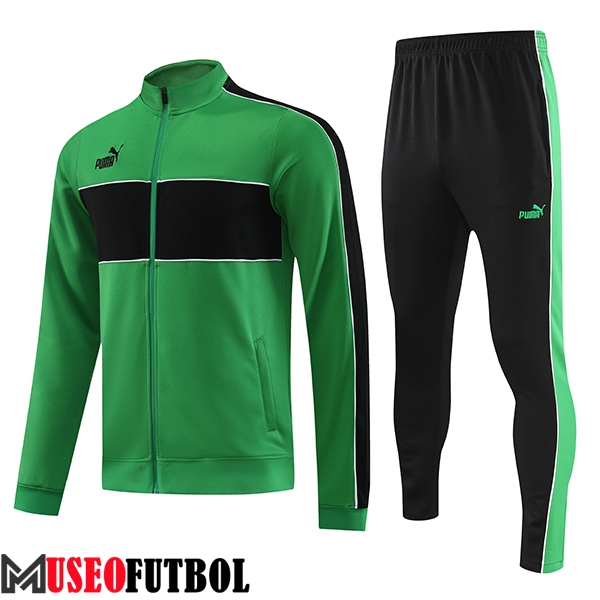 Chandal Equipos De Futbol - Chaqueta PUMA Verde 2023/2024