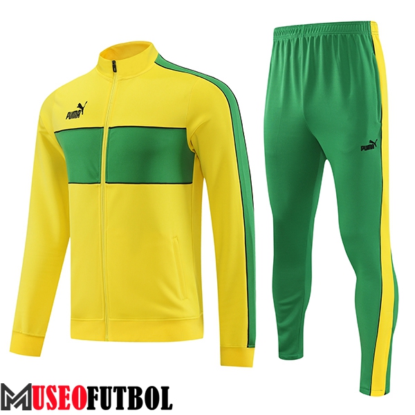 Chandal Equipos De Futbol - Chaqueta PUMA Amarillo 2023/2024