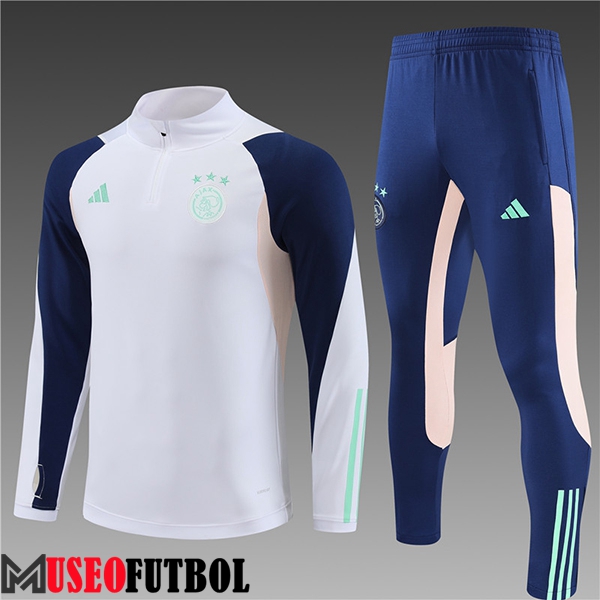 Chandal Equipos De Futbol Ajax Ninos Blanco 2023/2024