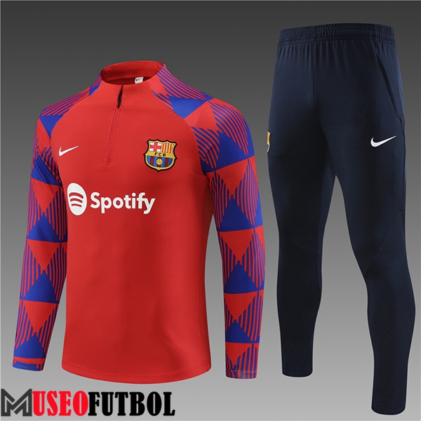 Chandal Equipos De Futbol FC Barcelona Ninos Rojo 2023/2024