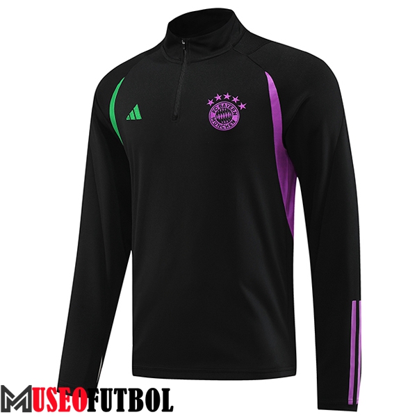 Sudadera De Entrenamiento Bayern Munich Negro 2023/2024 -03