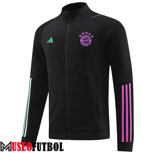 Chaquetas Futbol Bayern Munich Negro 2023/2024 -02