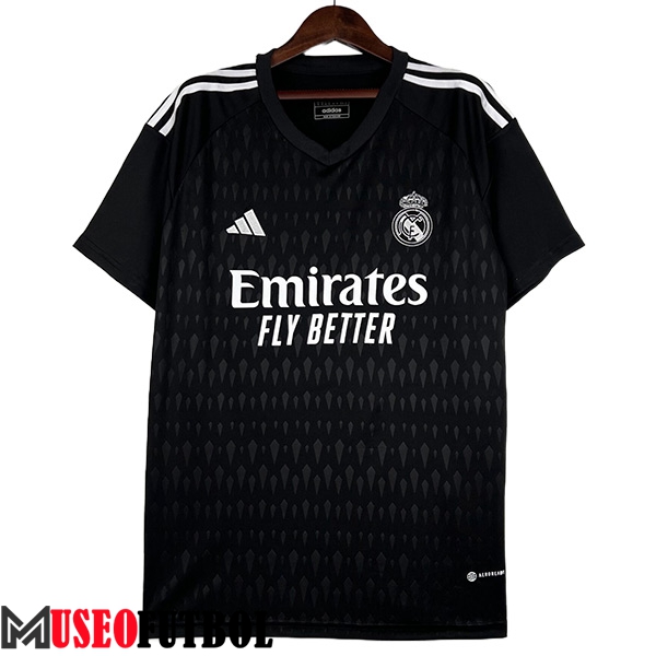 Camisetas De Futbol Real Madrid Portero Negro 2023/2024