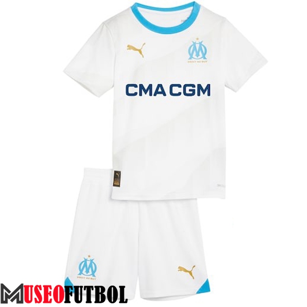 Camisetas De Futbol Marsella OM Ninos Primera 2023/2024