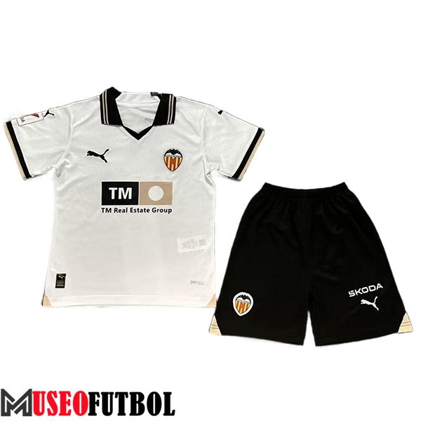 Camisetas De Futbol Valencia CF Ninos Primera 2023/2024