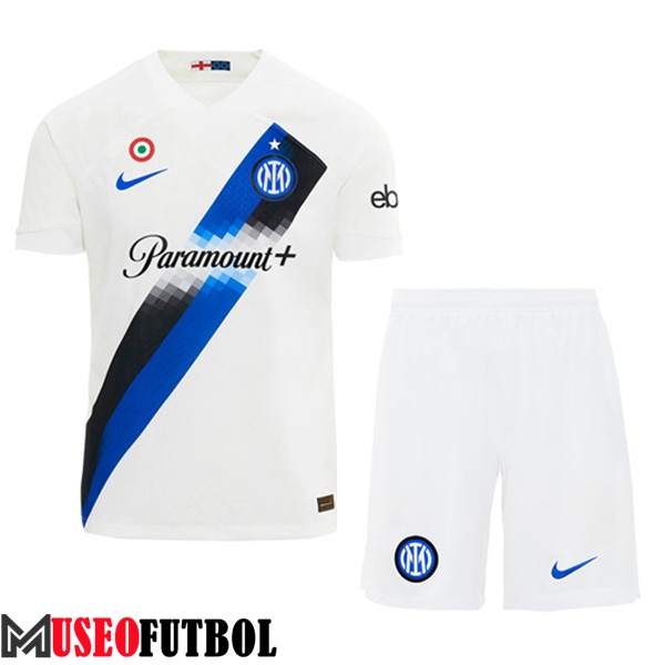 Camisetas De Futbol Inter Milan Ninos Segunda 2023/2024