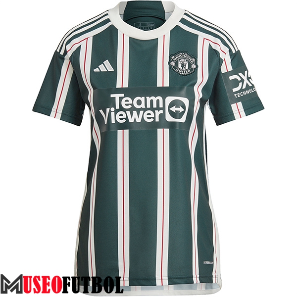 Camisetas De Futbol Manchester United Mujer Segunda 2023/2024