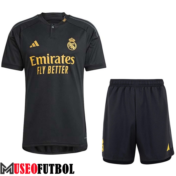 Camisetas Futbol Real Madrid Tercera + Cortos 2023/2024