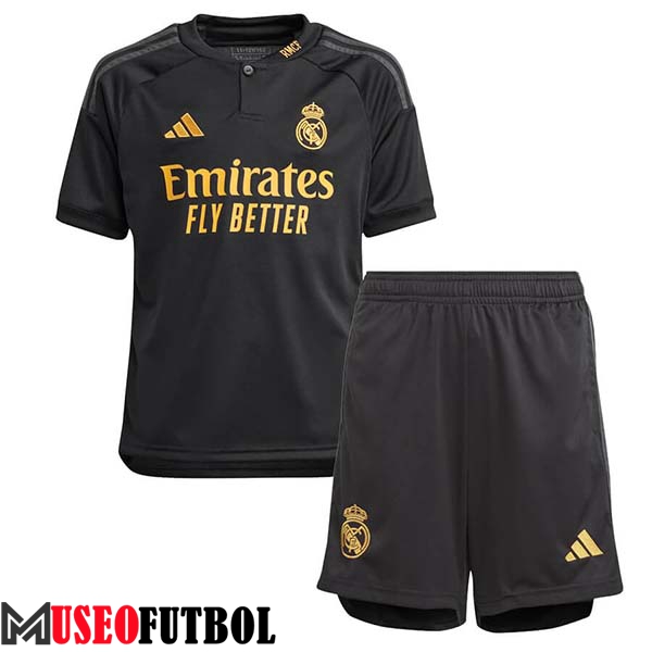 Camisetas De Futbol Real Madrid Ninos Tercera 2023/2024