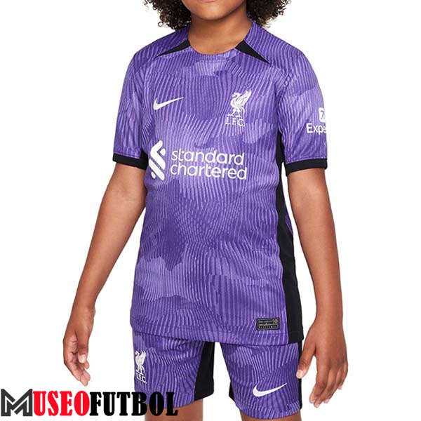 Camisetas De Futbol FC Liverpool Ninos Tercera 2023/2024