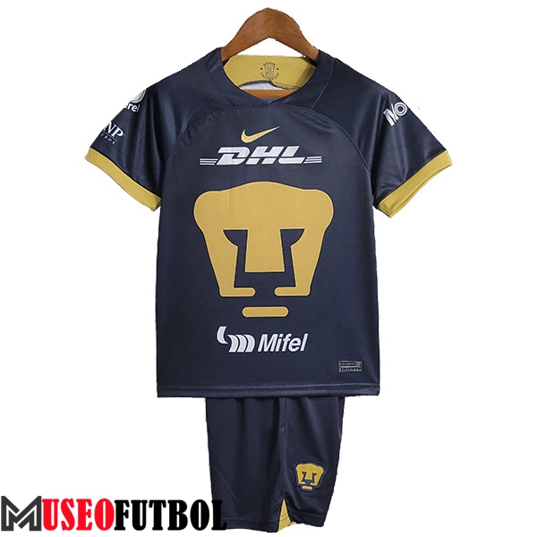 Camisetas De Futbol Pumas UNAM Ninos Segunda 2023/2024