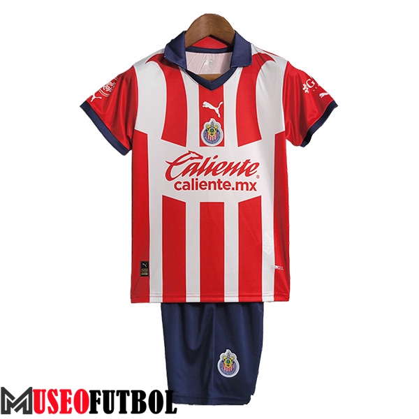 Camisetas De Futbol CD Guadalajara Ninos Primera 2023/2024