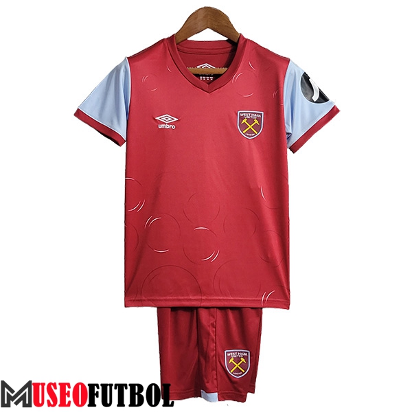 Camisetas De Futbol West Ham Ninos Primera 2023/2024