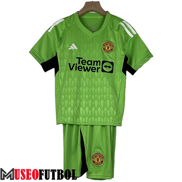 Camisetas De Futbol Manchester United Ninos Portero 2023/2024