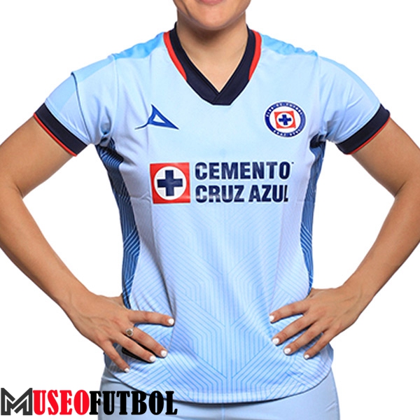 Camisetas De Futbol Cruz Azul Mujer Segunda 2023/2024