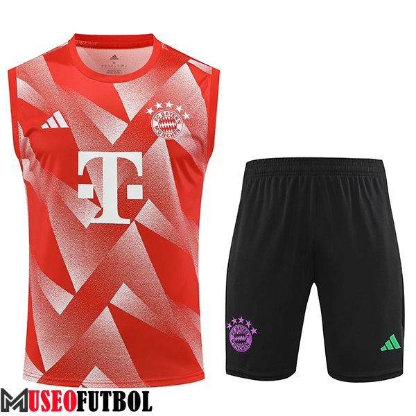 Camiseta Entrenamiento sin mangas + Cortos Bayern Munich Naranja 2023/2024