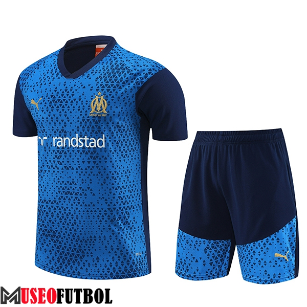 Camiseta Entrenamiento + Cortos Inter Milan Azul 2023/2024 -02