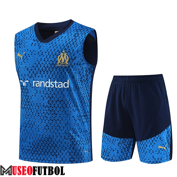 Camiseta Entrenamiento sin mangas + Cortos Inter Milan Azul 2023/2024 -02