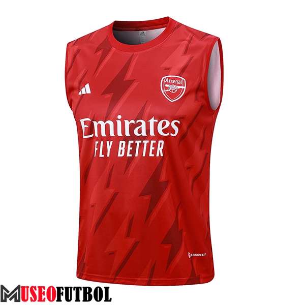 Chalecos De Futbol Arsenal Rojo 2023/2024 -02