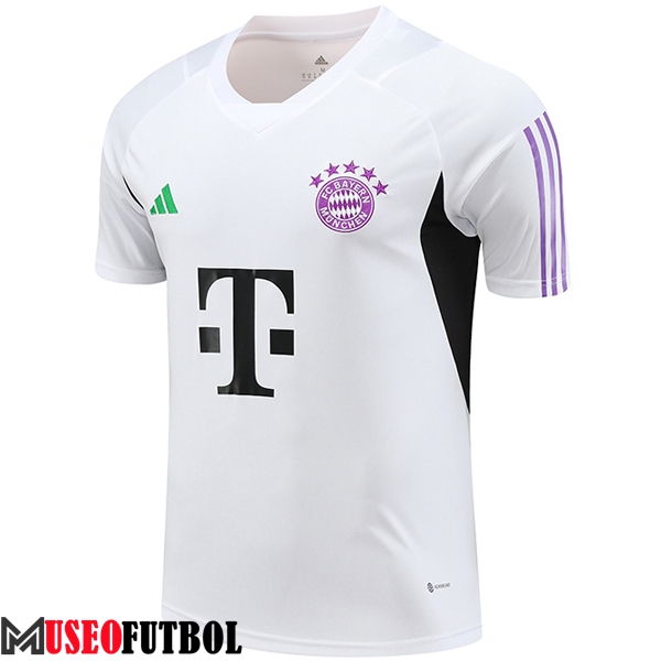 Camiseta Entrenamiento Bayern Munich Blanco 2023/2024