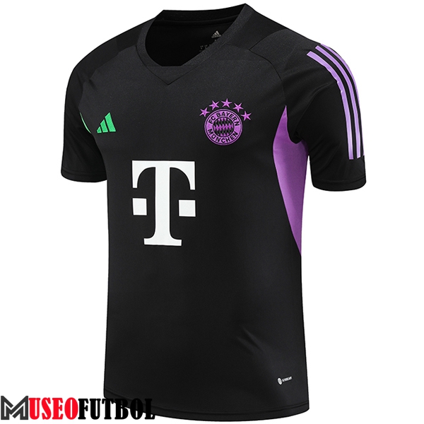 Camiseta Entrenamiento Bayern Munich Negro 2023/2024 -03