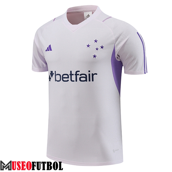 Camiseta Entrenamiento Cruzeiro Blanco 2023/2024 -02