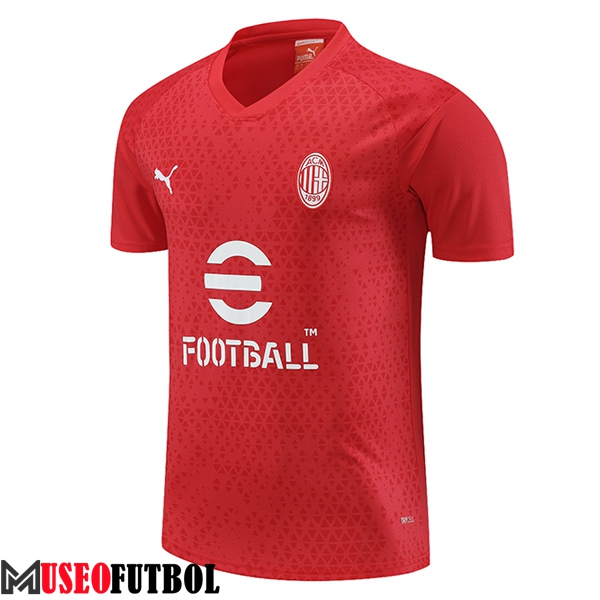 Camiseta Entrenamiento AC Milan Rojo 2023/2024