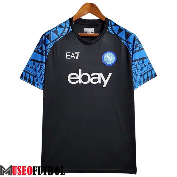 Camiseta Entrenamiento Naples Negro 2023/2024