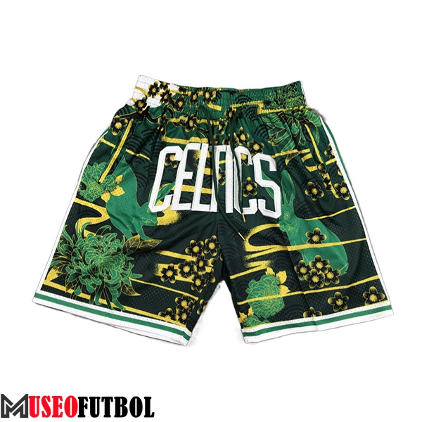 Cortos NBA Boston Celtics 2023/24 Verde -02