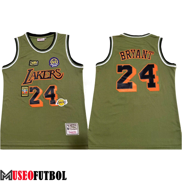 Camisetas Los Angeles Lakers (BRYANT #24) 2023/24 Verde