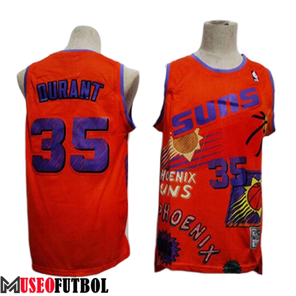 Camisetas Phoenix Suns (DURANT #35) 2023/24 Rojo -02