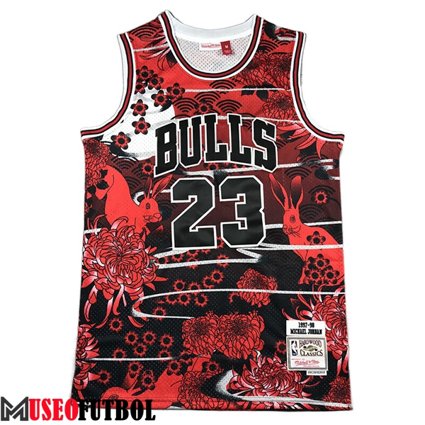 Camisetas Chicago Bulls (JORDAN #23) 2023/24 Blanco