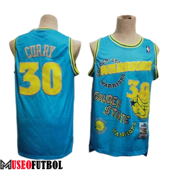 Camisetas Golden State Warriors (CURRY #30) 2023/24 Azul