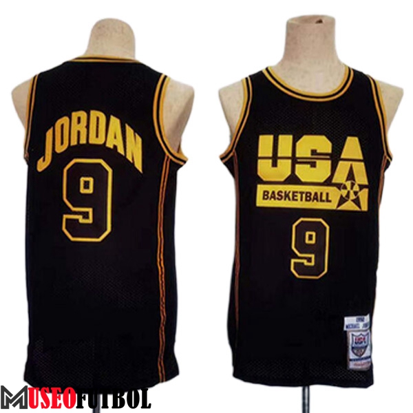 Camisetas USA (JOPDAN #9) 2023/24 Negro