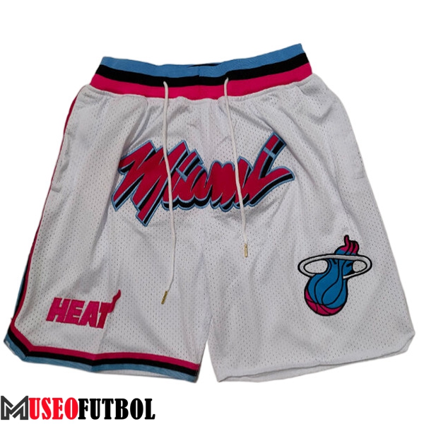 Cortos NBA Miami Heat 2023/24 Blanco