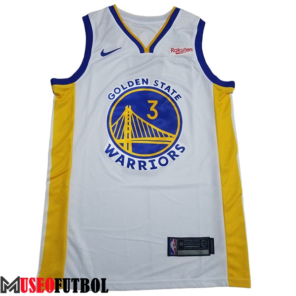 Camisetas Golden State Warriors (PAUL #3) 2023/24 Blanco