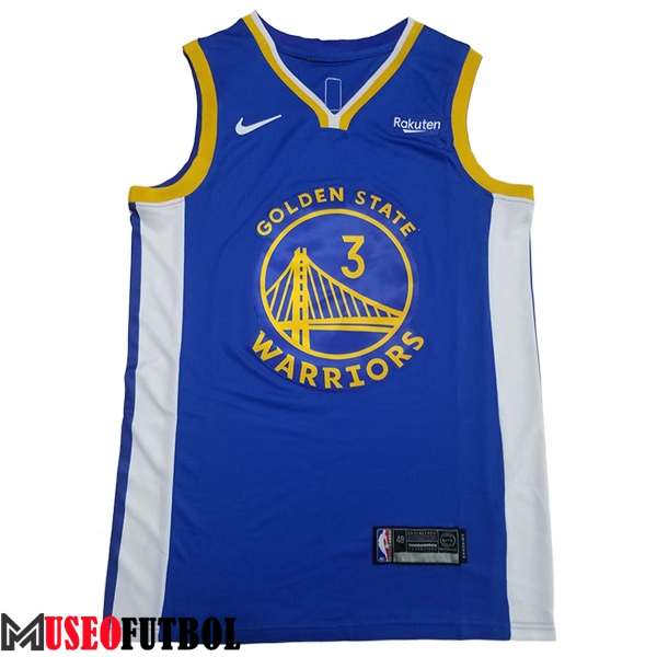 Camisetas Golden State Warriors (PAUL #3) 2023/24 Azul -02