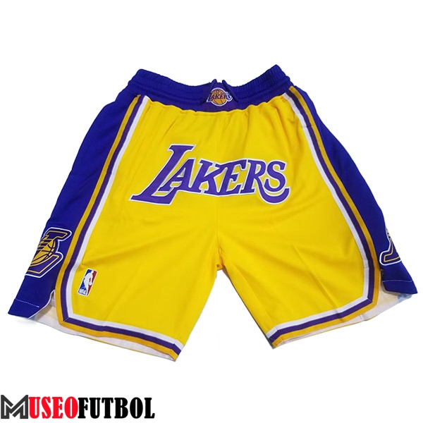 Cortos NBA Los Angeles Lakers 2023/24 Azul/Amarillo