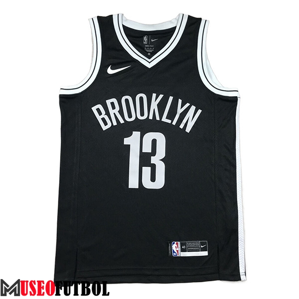 Camisetas Brooklyn Nets (HARDEN #13) 2023/24 Negro