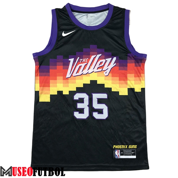 Camisetas Phoenix Suns (DURANT #35) 2023/24 Negro -03