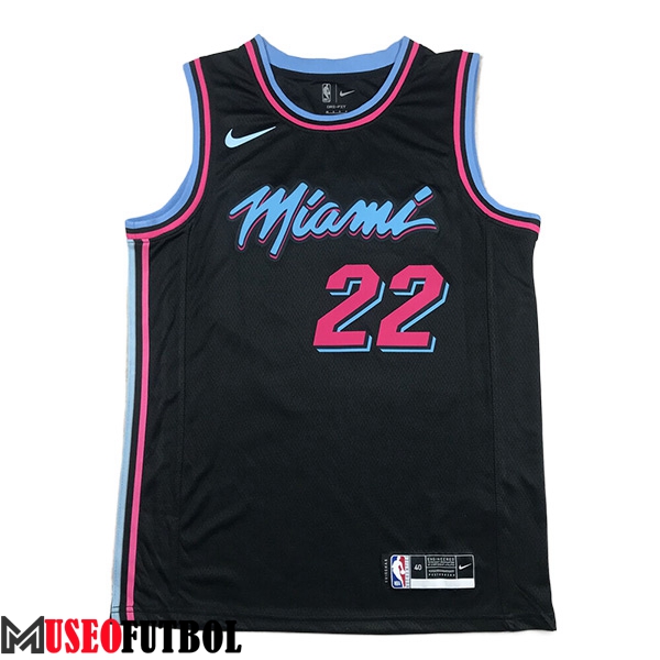 Camisetas Miami Heat (BUTLER #22) 2023/24 Negro -04