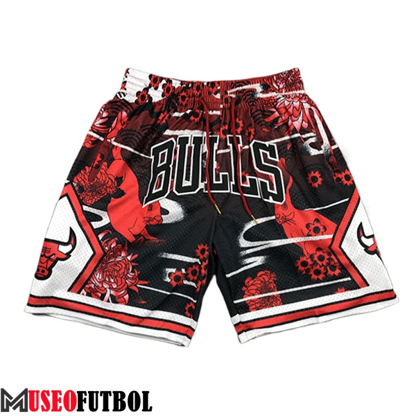 Cortos NBA Chicago Bulls 2023/24 Rojo