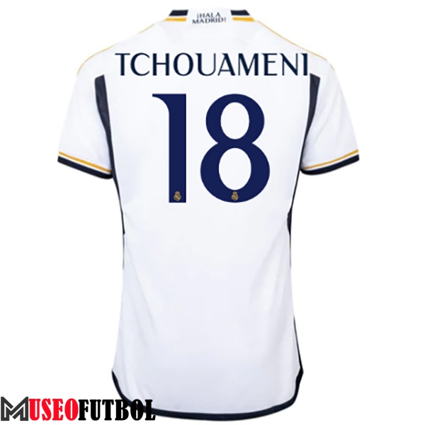 Camisetas De Futbol Real Madrid (TCHOUAMÉNI #18) 2023/2024 Primera