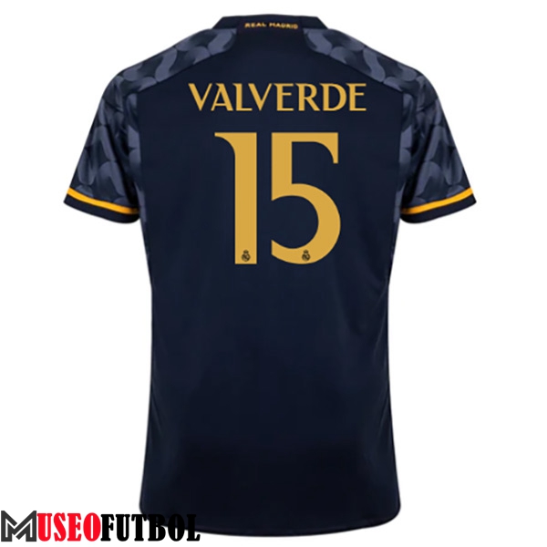 Camisetas De Futbol Real Madrid (VALVERDE #15) 2023/2024 Segunda