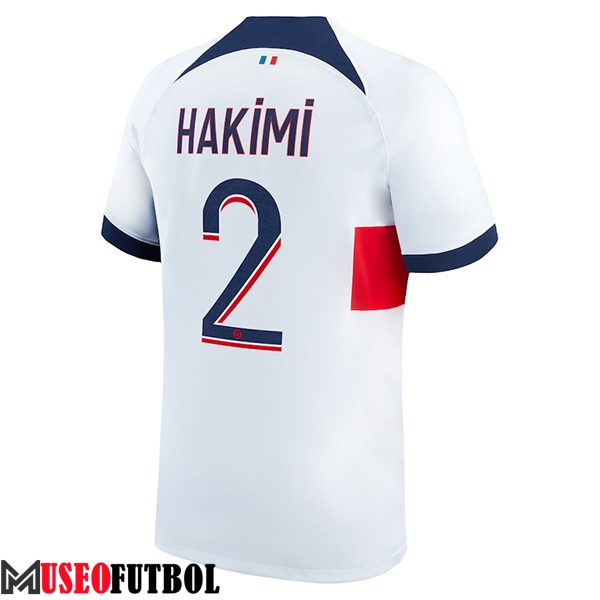 Camisetas De Futbol PSG (HAKIMI #2) 2023/2024 Segunda