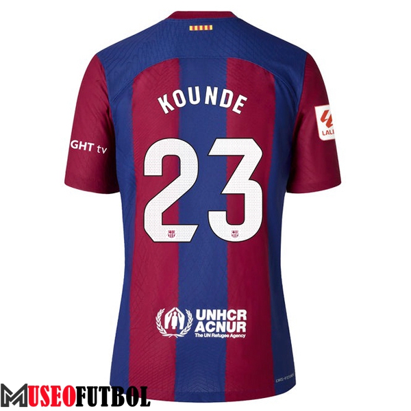 Camisetas De Futbol Barcelona (KOUNDE #23) 2023/2024 Primera