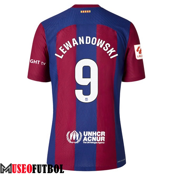 Camisetas De Futbol Barcelona (LEWANDOWSKI #9) 2023/2024 Primera