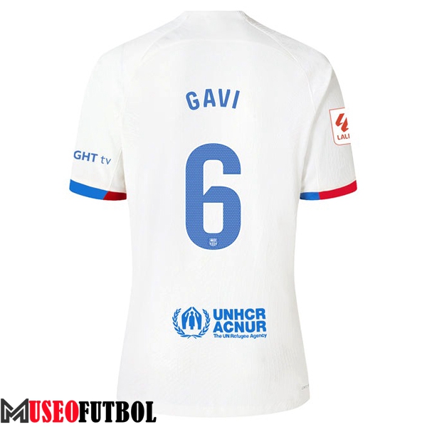 Camisetas De Futbol Barcelona (GAVI #6) 2023/2024 Segunda